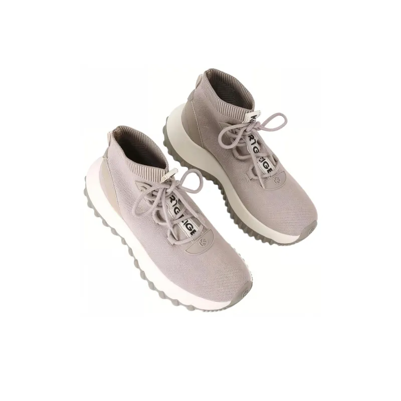 Kurt Geiger London Lowell High-Top Casual Shoes Women's Taupe-2