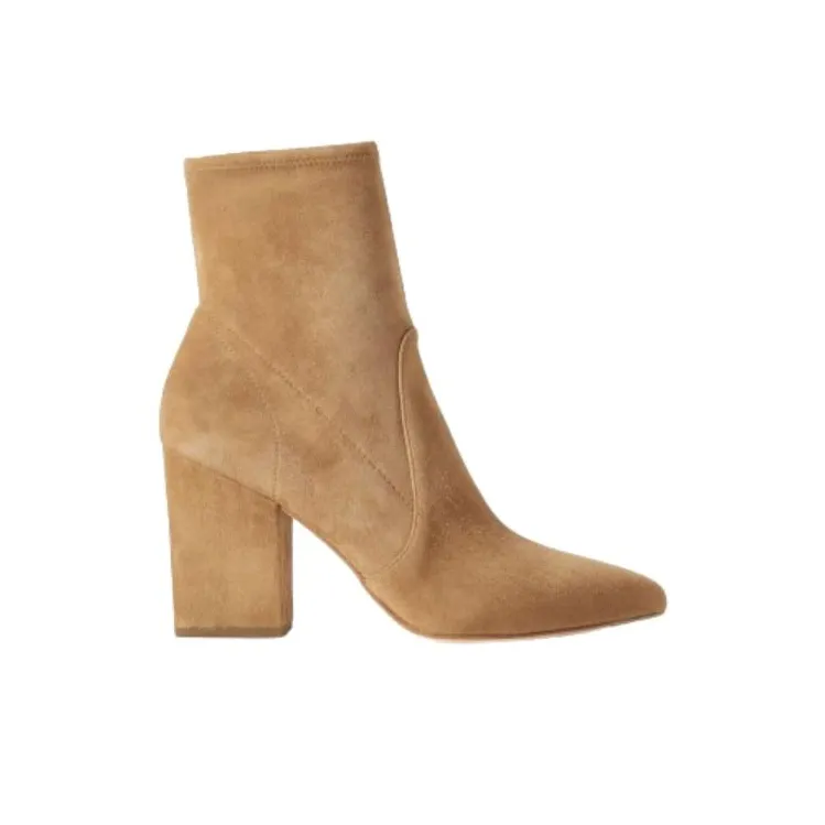 Loeffler Randall Ankle Boots Women's Beige-1