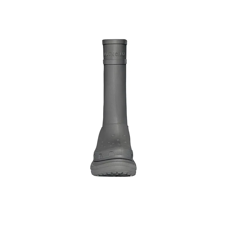 Balenciaga X Crocs Boot Grey-1