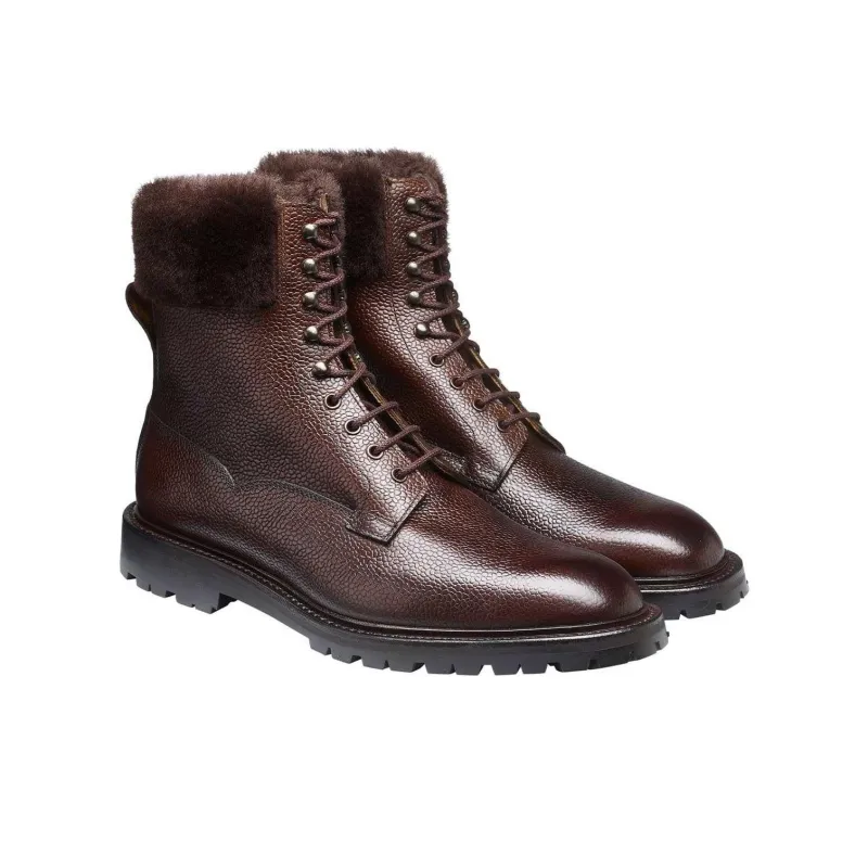 CROCKETT & JONES Glencoe Ankle Boots Men's Brown-2