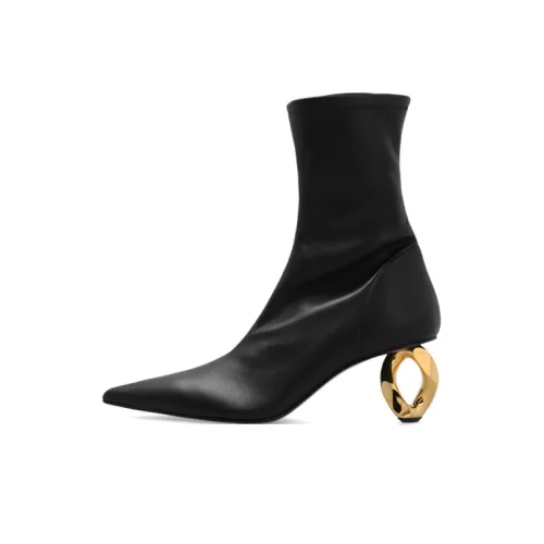 JW Anderson 70mm Sculpted heel Ankle boots PVC Women's