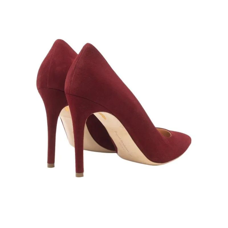 Rupert Sanderson Slim Heel High Heels 9.5cm Women's Red-3