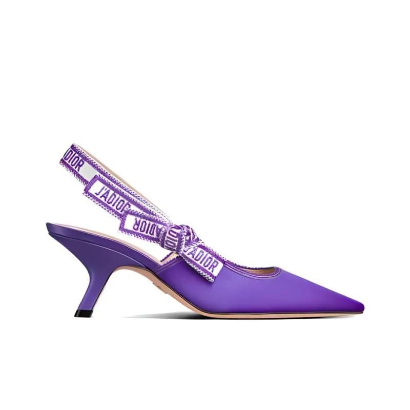 DIOR J'Adior Slim Heel High Heels 6.5cm Women's Purple-1