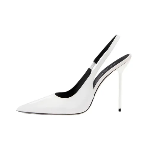 Paris Texas Lidia Slim Heel High Heels 10.5cm Women's White