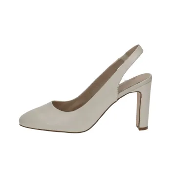 CAPRICE Twiggy Chunky Heel High Heels 8.5cm Women's Beige