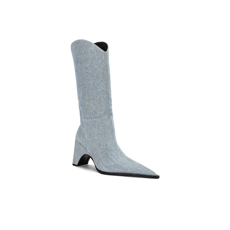 COPERNI Ankle Boots 9.1cm Women's Blue-2
