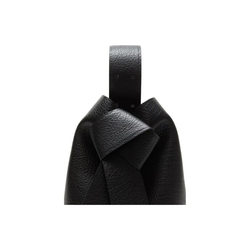 Acne Studios Musubi Calfskin Shoulder Bag Mini Women's Black-4