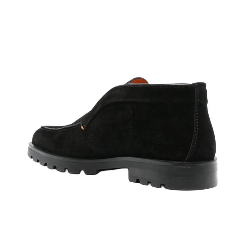 Santoni Detroit Rock Almond Toe Boots-3