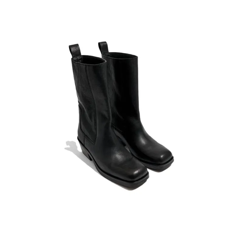 BIMBA Y LOLA Gaucho Ankle Boots 4.5cm Women's Black-2