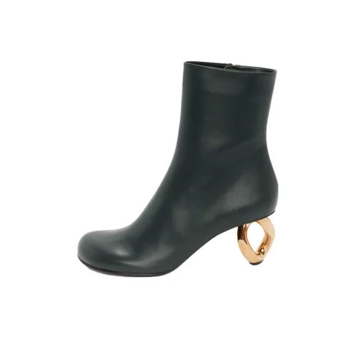 JW Anderson Chain Ankle boots PVC Women's Black