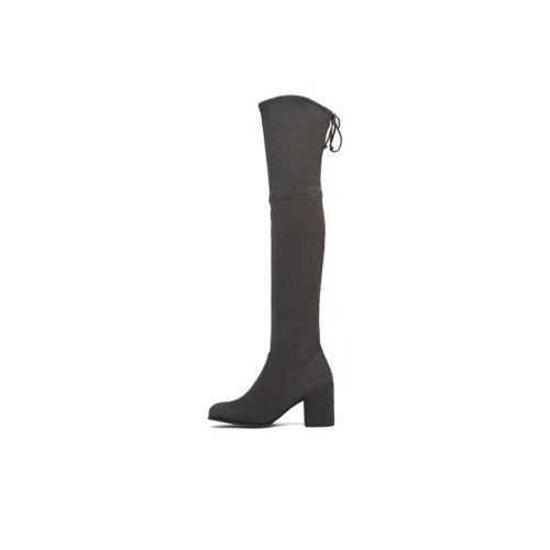 Stuart Weitzman Martin Boots Women's Gray