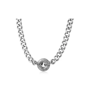 DH7 Titanium Steel Necklaces Unisex
