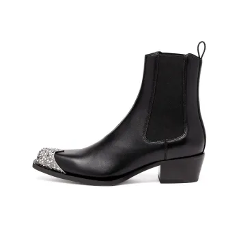 DIESEL D-Calamity AB Leather Boots