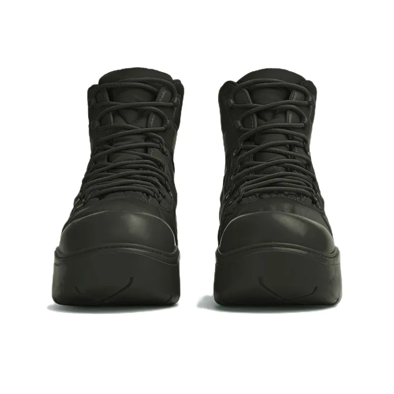 Bottega Veneta Puddle Short Martin Boot Men's Black-2