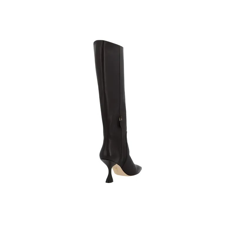 Stuart Weitzman/SW XCurve Knee-high Boots Women's Brown Black-3