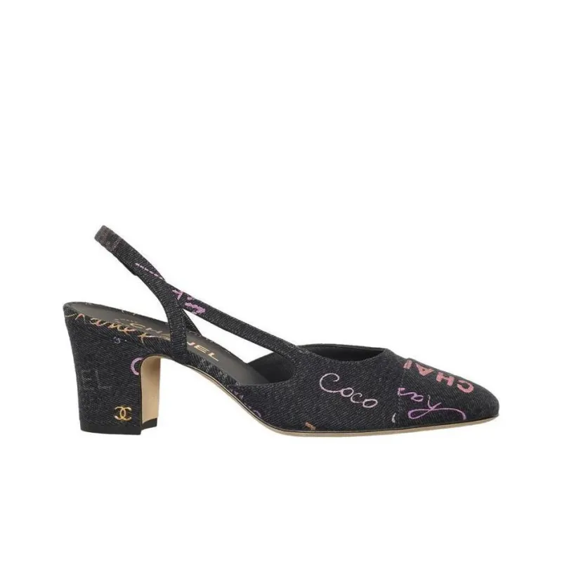 CHANEL Stylish Sandals Women's Black-1