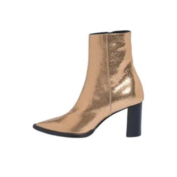 DOROTHEE SCHUMACHER 70mm Metallic-effect Leather Boots