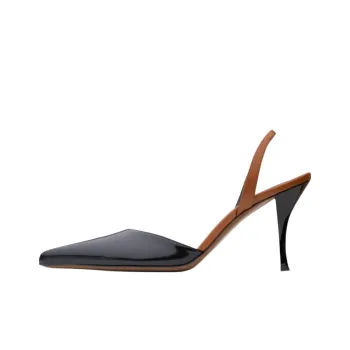 NEOUS Samaya Slim Heel High Heels 8.5cm Women's Black Brown