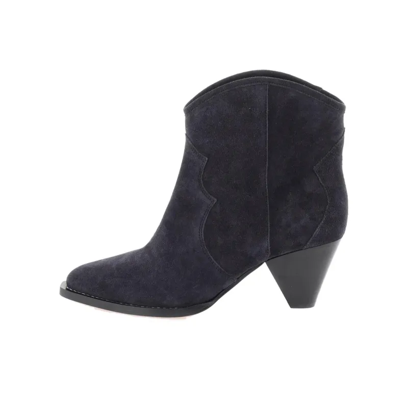 ISABEL MARANT Darizo Ankle Boots Women's Blue-0