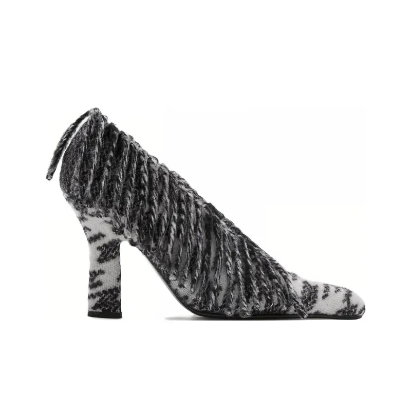 Burberry Sweep 100mm Checked Pumps-1