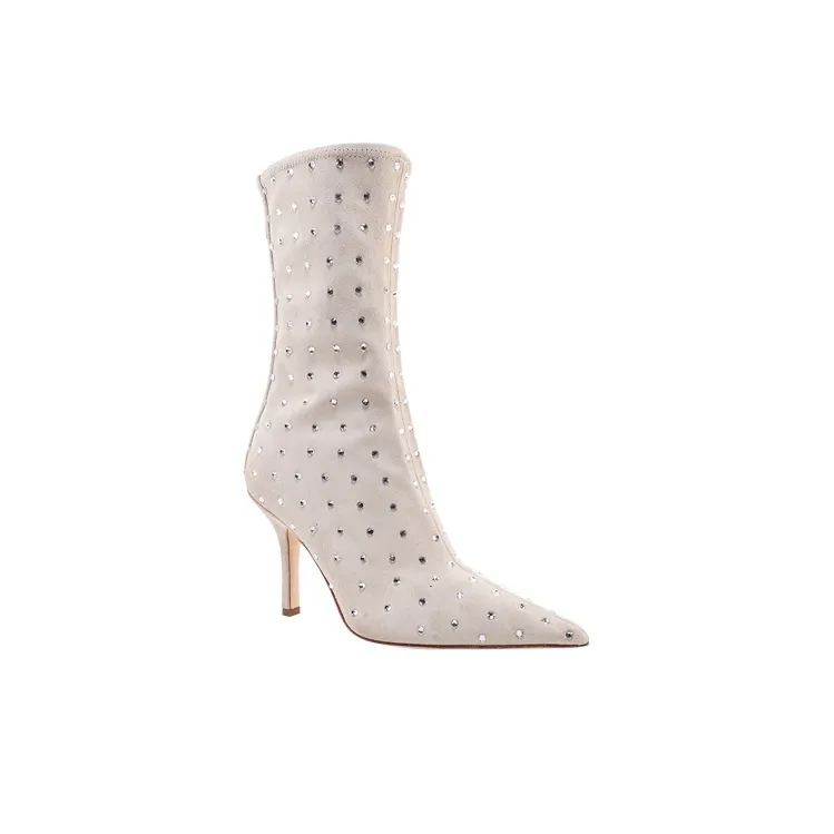 Paris Texas Pointed Toe Ankle Boots Women's-1