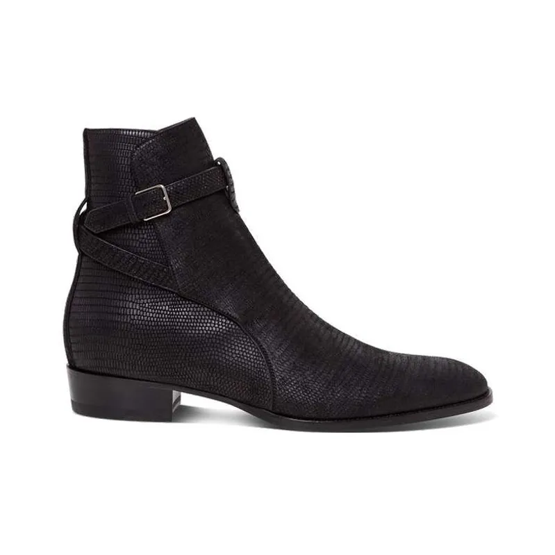 SAINT LAURENT Wyatt Ankle Boots-1