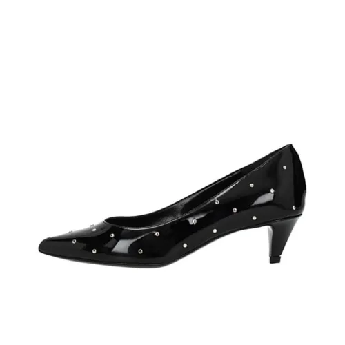 CELINE High Heels Women's Low-Top Black