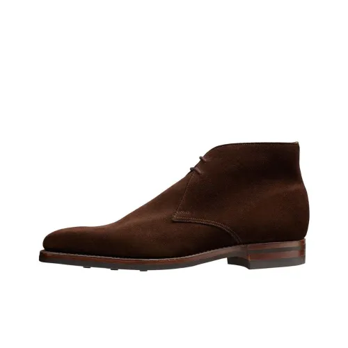 CROCKETT & JONES Tetbury Ankle Boots Men's Dark Brown