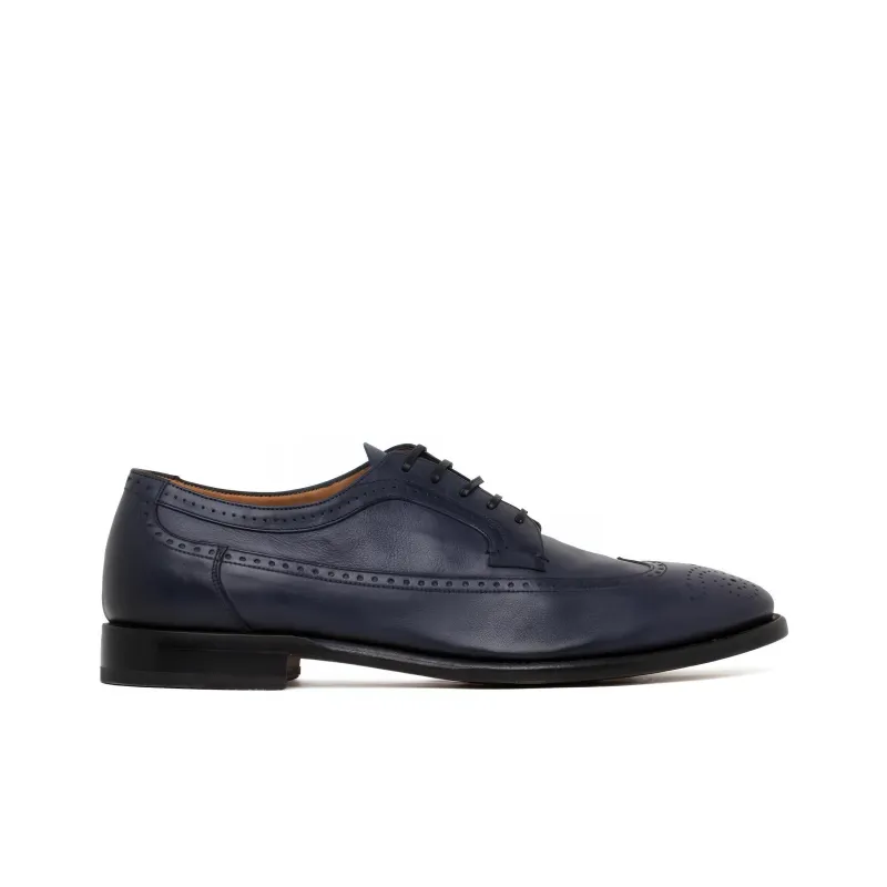 Silvano Sassetti Dress Shoes Men's Blue-1