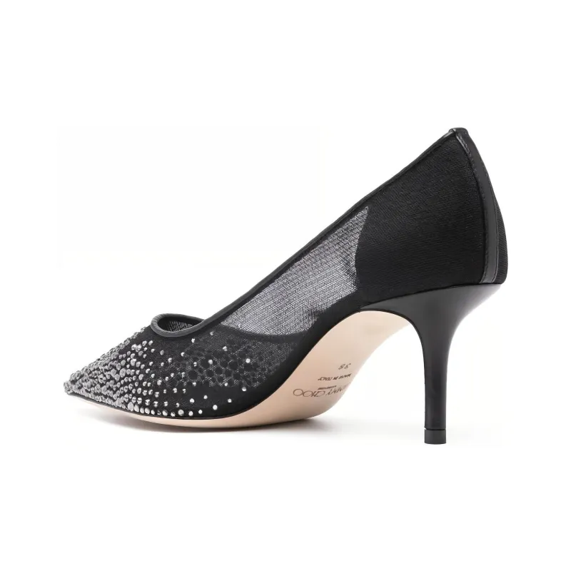 Jimmy Choo Love 85mm Crystal-embellished Pumps-3