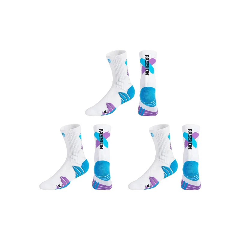 VEIDOORN Knee High Socks Unisex 3 Pack-8