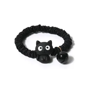 MIDNIGHT MOMENT Plastic Resin Hair Tie Women's