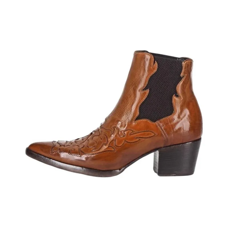 Alberto Fasciani Ursula Chelsea Boots Women's Light Brown-0