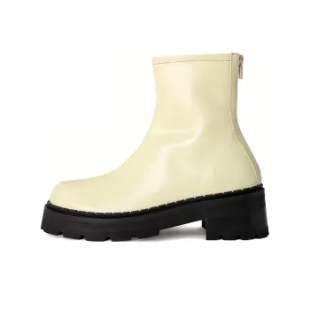 By Far Ankle Boots 5cm Women's Milk White