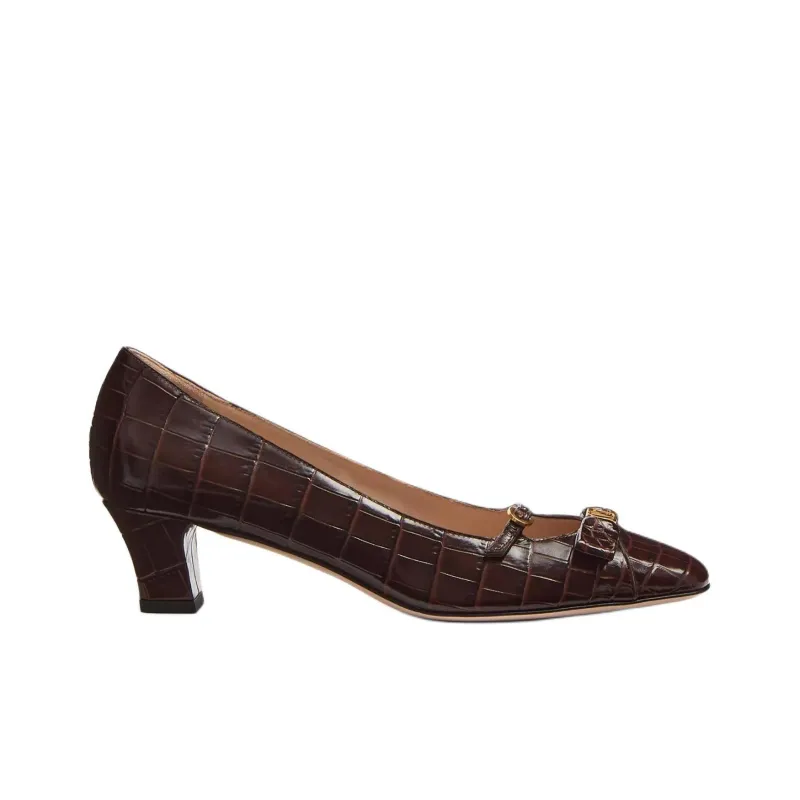 Valentino Bowow Décolleté Square Toe Pumps-1