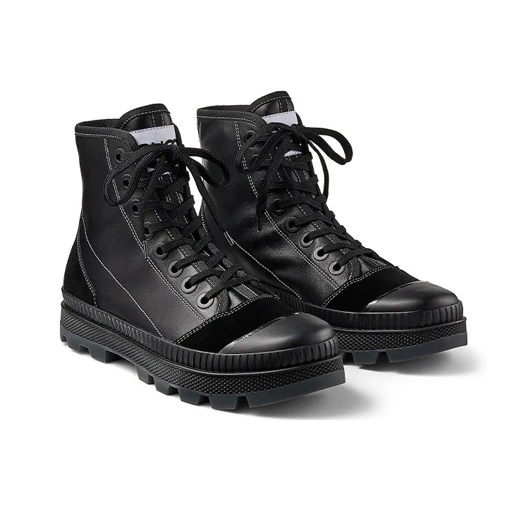 Jimmy Choo Ankle Boots Men High-Top Black-2