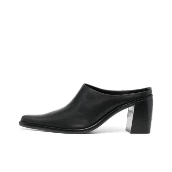 By Far Nef Chunky Heel High Heels Women's Black