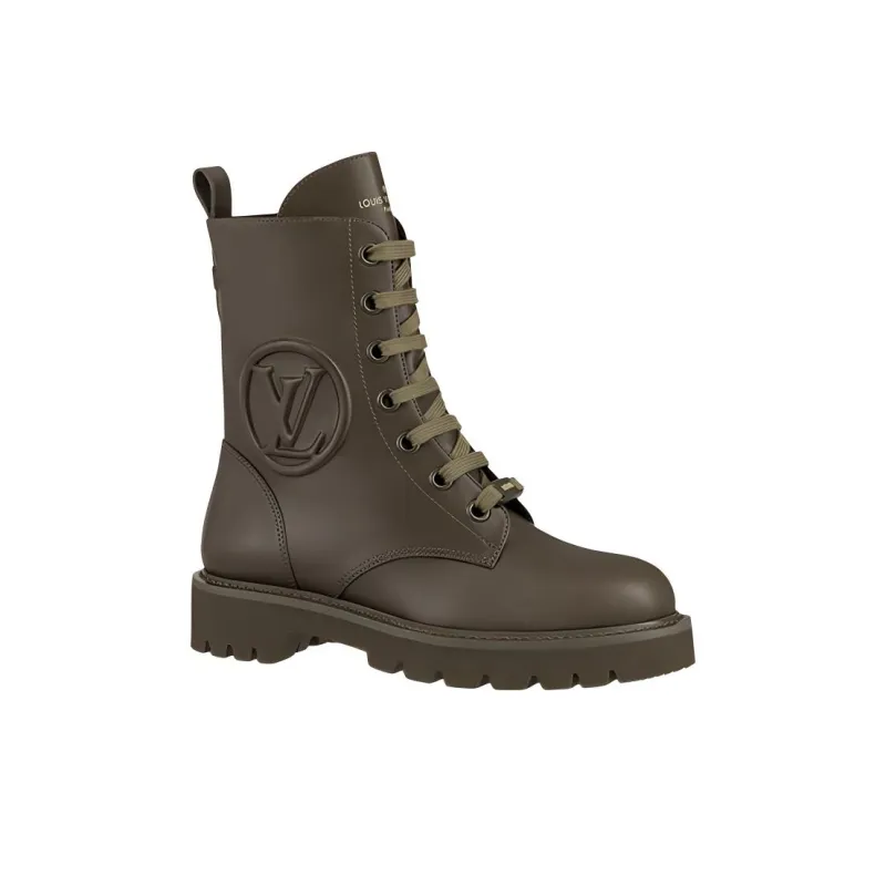 LOUIS VUITTON Territory Martin Boot Women's Brown-1