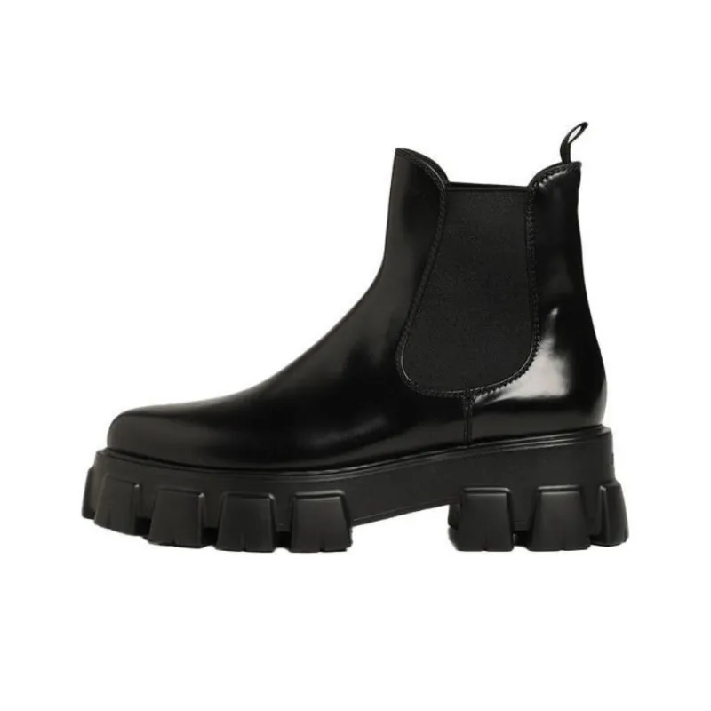 PRADA Monolith Boot 'Black'-0