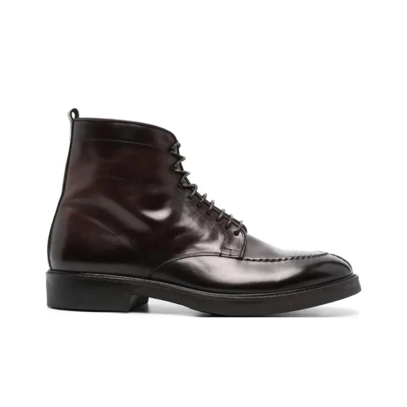 Alberto Fasciani Caleb Leather Ankle Boots-1