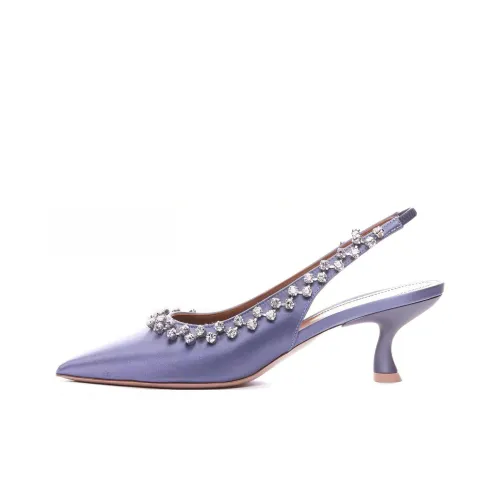 Malone Souliers Slim Heel High Heels 6cm Women's Purple