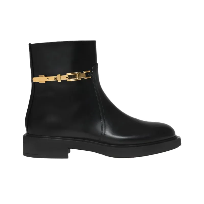 GIANVITO ROSSI Martine Ankle Boots Women's Black-1