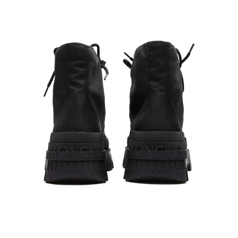 Moncler Ankle Boots 5cm Men's Black-4