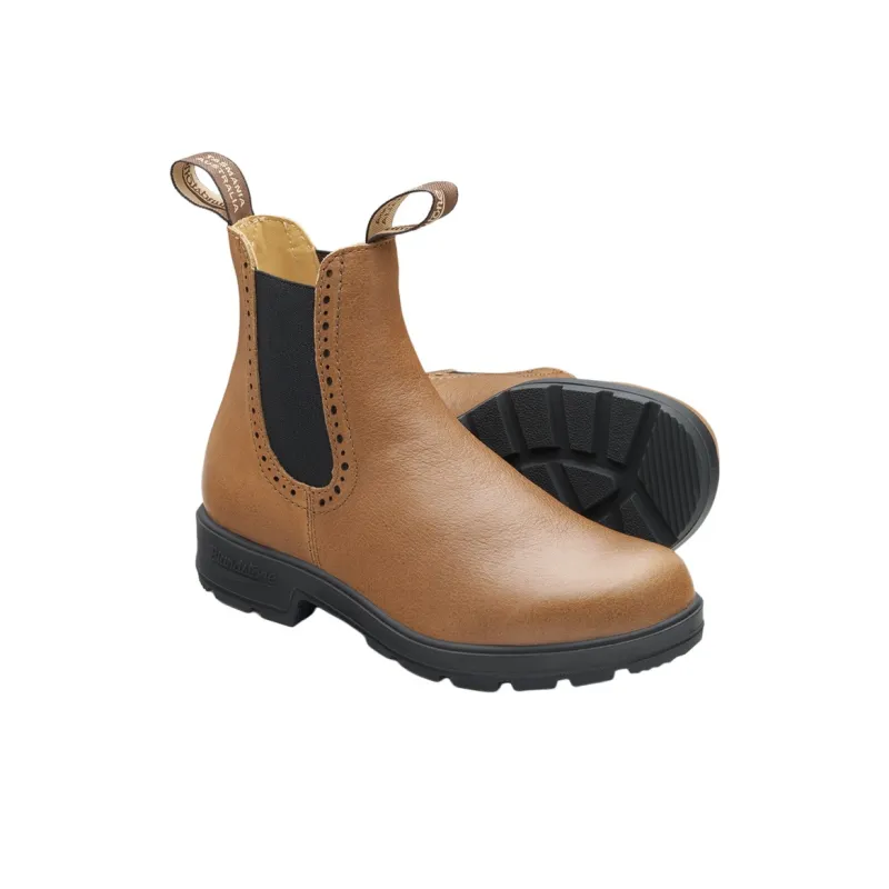 Blundstone Short Chelsea Boots Women's Brown-2