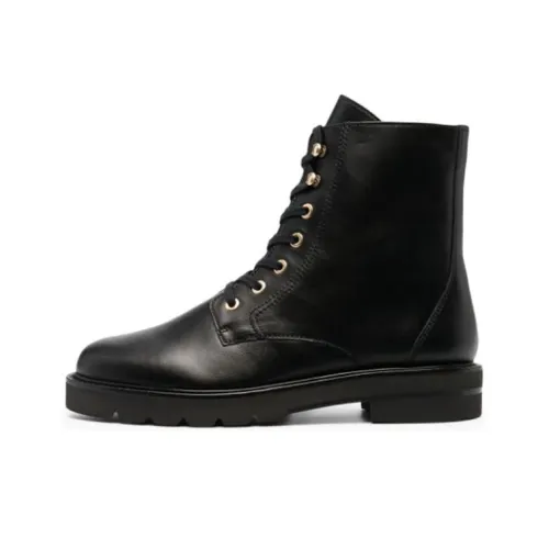 Stuart Weitzman/SW Mila Lift Martin Boot Women's Black