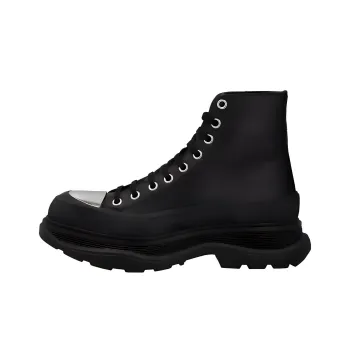 Alexander McQueen Tread Slick Ankle Boots Men's Black