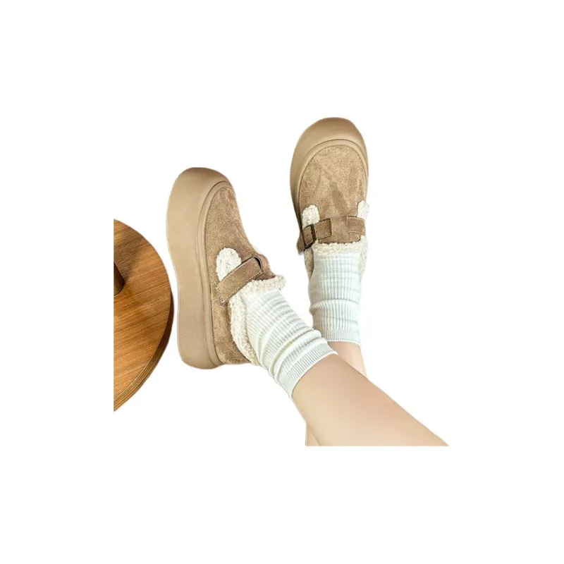 Yamada Hyakuju Home Slippers Brown Khaki Camel-8