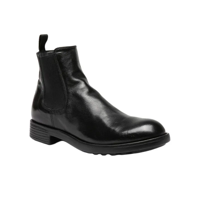 Officine Creative Sergeant 102 Short Chelsea Boots 3.5cm Women's Black-2