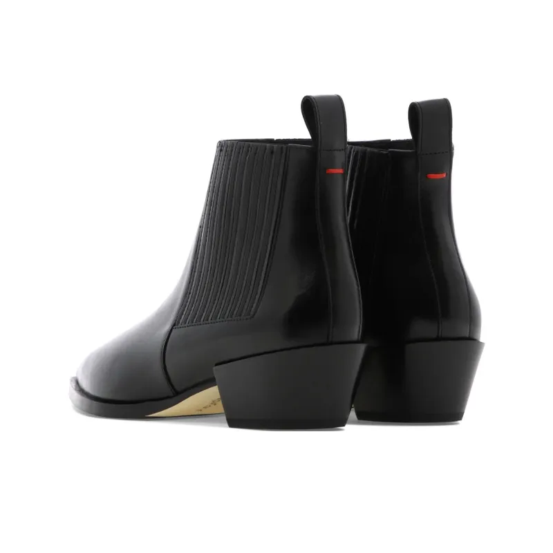 Aeyde Ankle Boots 4cm Women's Black-3