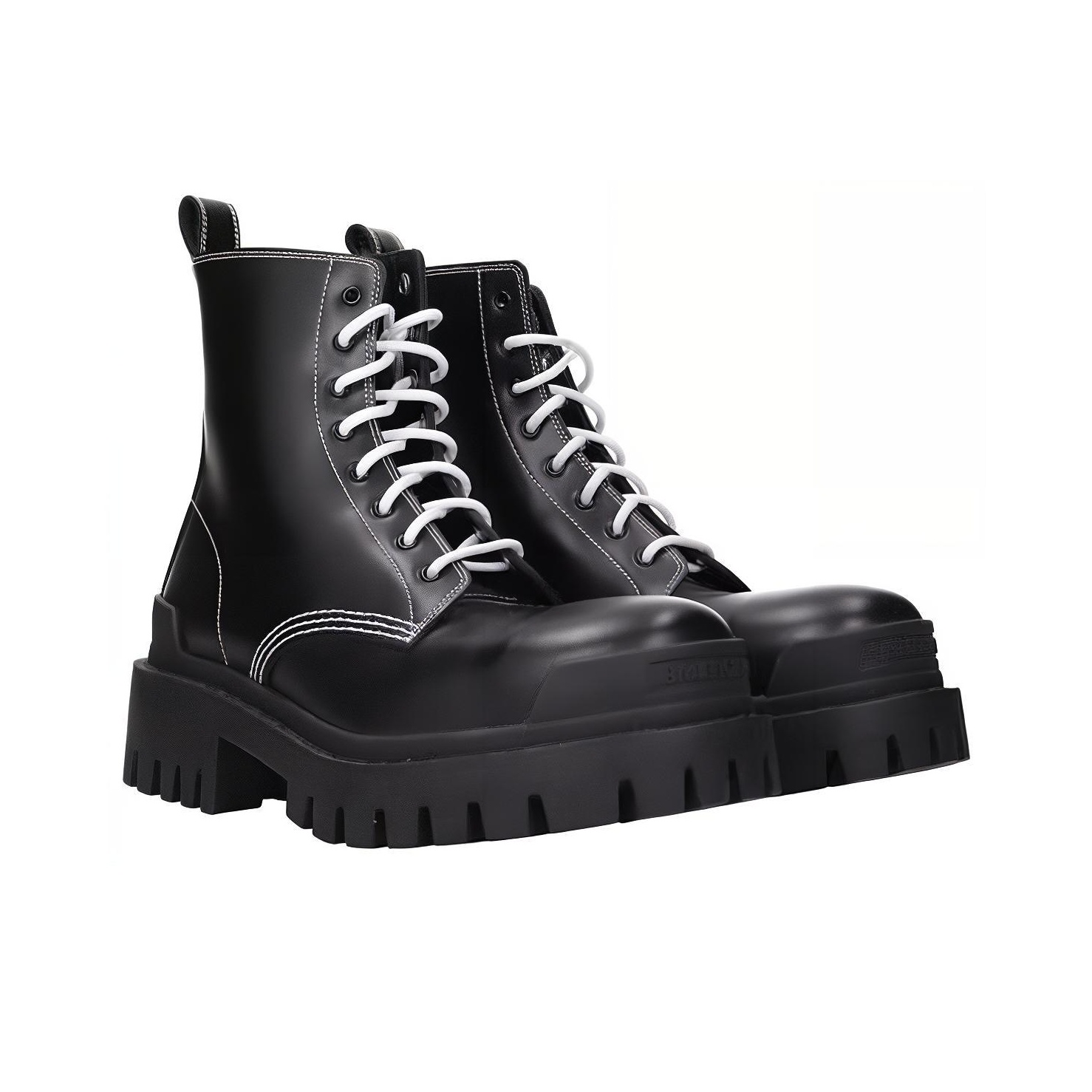 Balenciaga Stivaletti Strike Black Women's - POIZON Balenciaga Stivaletti Strike Black Women's - POIZON